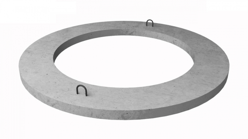 Кільце опорне КО6, D(зов)/d(вн)/h 840x580x70 мм, бетон B15